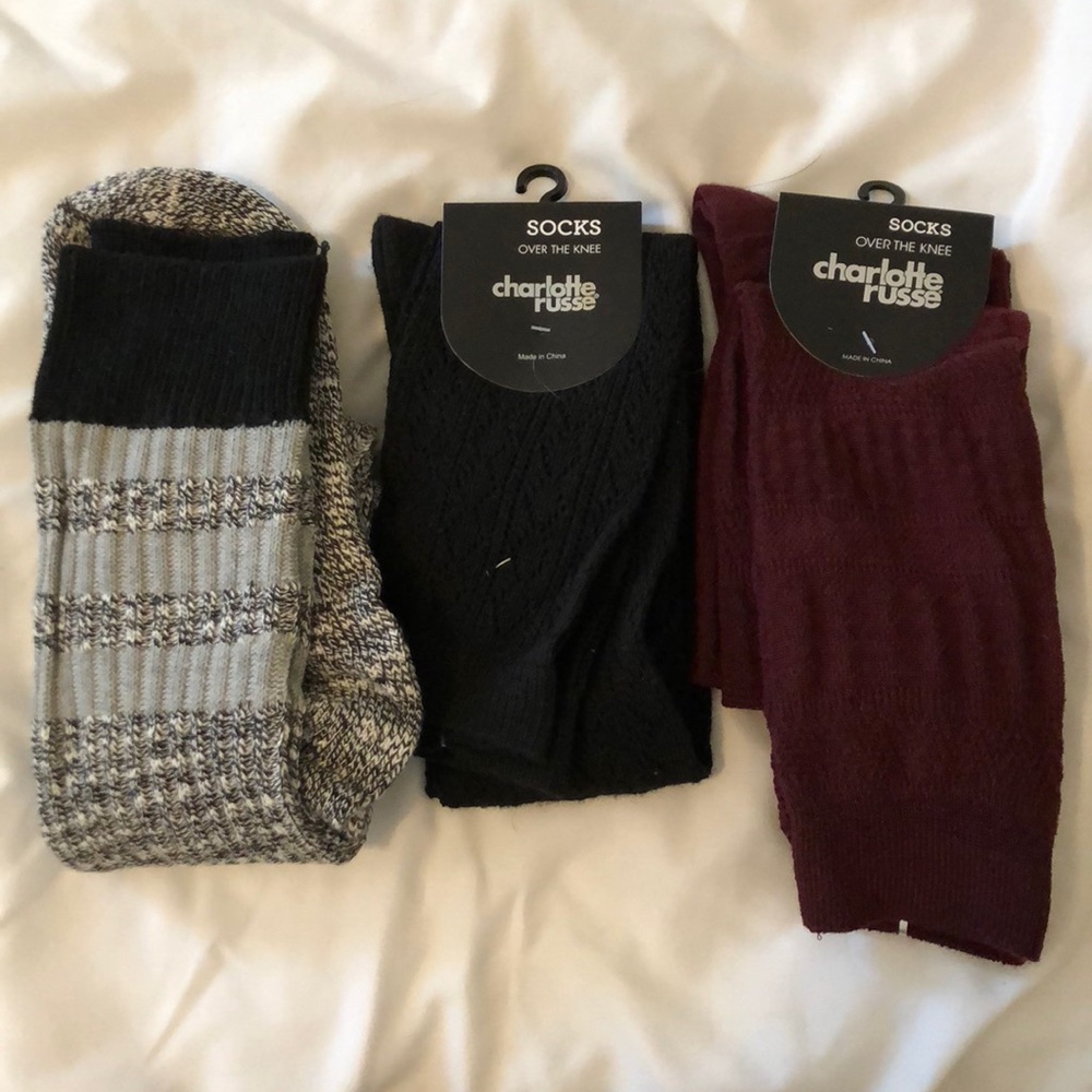 over the knee socks
